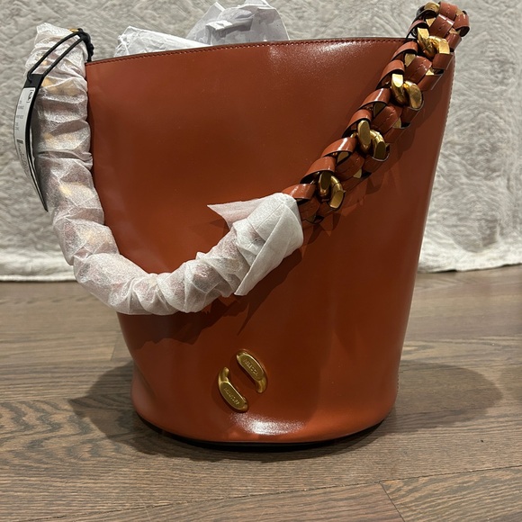 Rebecca Minkoff Infinity Leather Bucket Bag